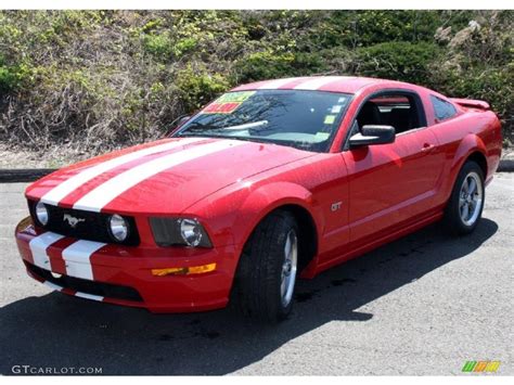 2006 Torch Red Ford Mustang Gt Premium Coupe 29064524 Photo 18