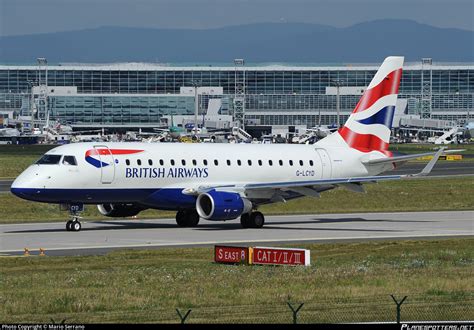 G Lcyd British Airways Embraer Erj Std Erj Photo By Mario