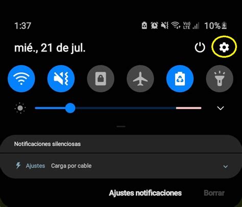 Cómo subir o bajar el brillo de la pantalla de celulares Android