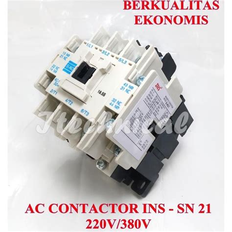 Jual MAGNETIC CONTACTOR SN 21 220V 380V AC KONTAKTOR SN 21 220VAC 380