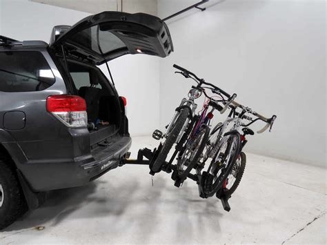 Thule T2 Classic 4 Bike Platform Rack 2 Hitches Tilting Thule