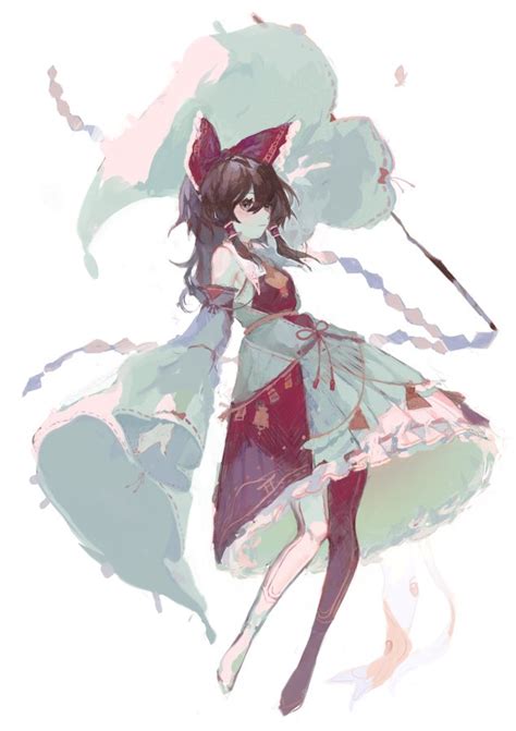 Hakurei Reimu Reimu Hakurei Touhou Image By Pixiv Id 23332107