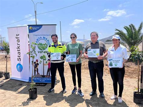 Statkraft ONG Entre Árboles y la Municipalidad de Santa María del Mar