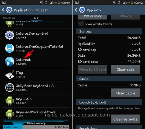 Inside Galaxy Samsung Galaxy S4 How To Set And Clear Default Applications