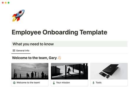 Employee Onboarding OS | Notion Template