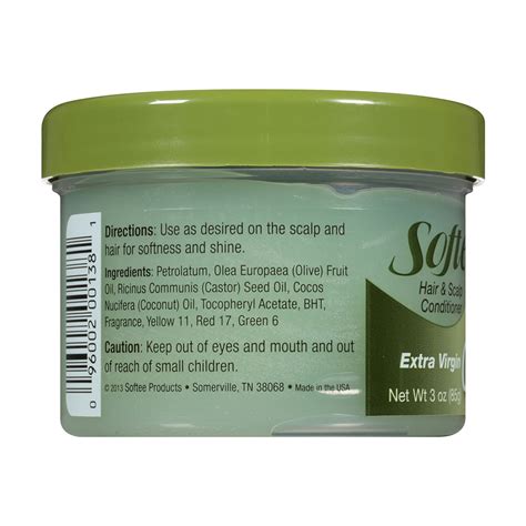 Softee Olive Oil Hair And Scalp Conditioner 3 Oz