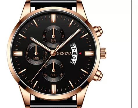 Reloj Geneva Hombre Mujer Piel Calidad Envío gratis