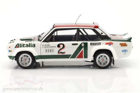 Fiat 131 Abarth 2 4th Rallye Monte Carlo 1978 Röhrl Geistdörfer