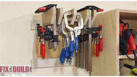 Clamp Racks Free Woodworking Plan