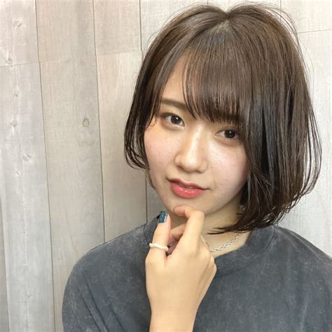 【オススメ順】熊本県10代ボブの髪型・ヘアスタイル 楽天ビューティ