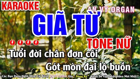 Gi T Karaoke Tone N Nh C S Ng Tu I I Ch N N C I Karaoke