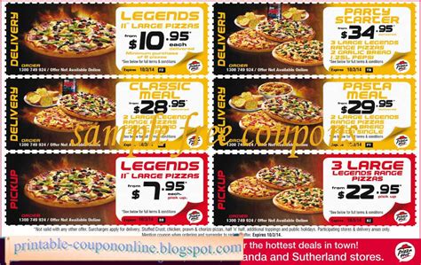 Printable Coupons 2021: Pizza Hut Coupons