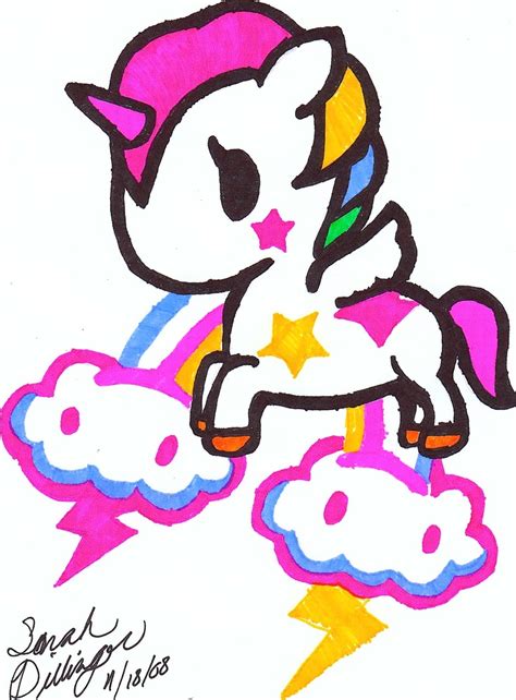 Tokidoki Unicorno Cartoon