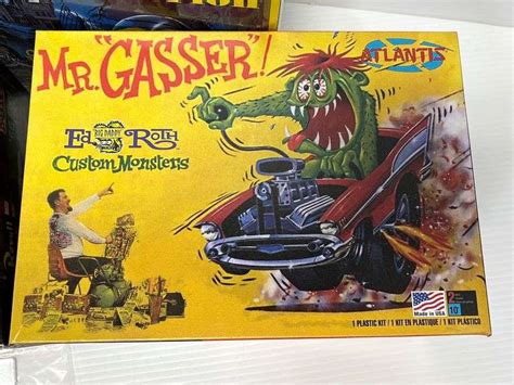 Ed Roth Big Daddy Custom Car Plastic Model Kits And Weird Oh