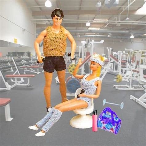 Barbie And Ken Workout Clothes Knit PDF Pattern Digital Etsy