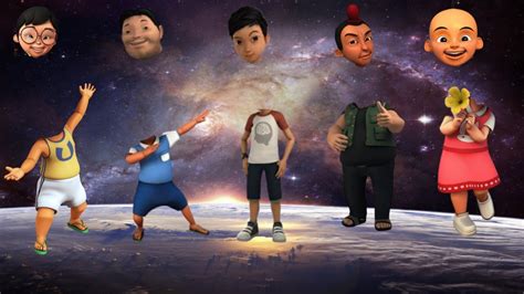 Upin Ipin Dan Keluarga Adit Sopo Jarwo Mencari Kepala Yang Benar