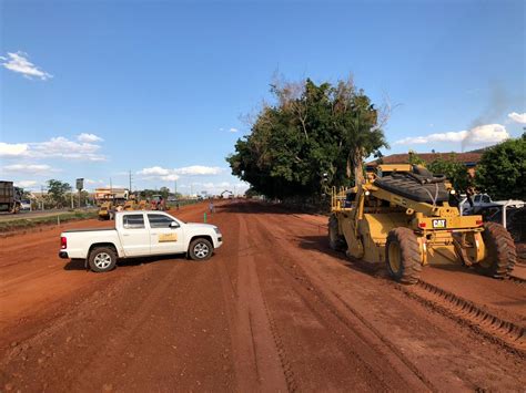 Iniciada Obra De Duplica O No Per Metro Urbano De Rondon Polis No