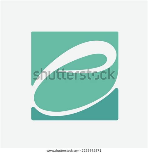 Letter E Monogram Logo Signature Iconalphabet Stock Vector (Royalty ...