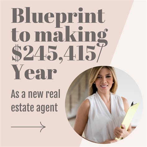 Blueprint To Making 245 415 Year As A New Real Estate Agent Real