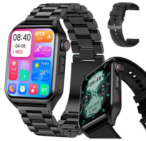 ZEGAREK SMARTWATCH AMOLED PULS BP ROZMOWY POL MENU Sklep Opinie