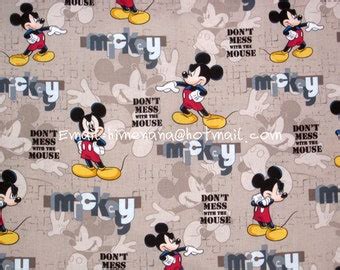 Items Similar To Mi Yard Cotton Fabric Cartoon Characters