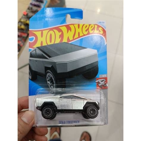 Tesla Cybertruck Hot Wheels Mattel Shopee Malaysia
