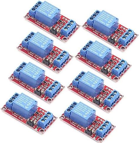 Amazon HiLetgo 2pcs 5V One Channel Relay Module Relay Switch With