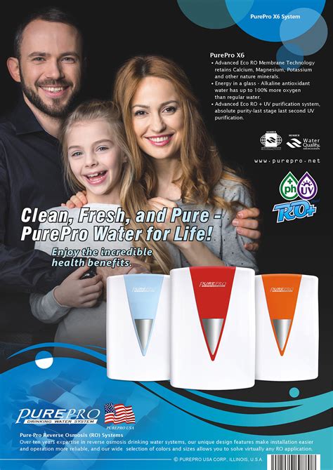 Purepro Reverse Osmosis Water Filter Systems