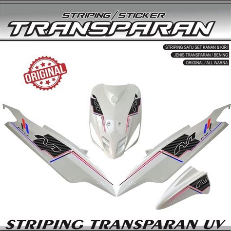 Jual Striping Transparan Striping Transfaran Motor Mio Lama I