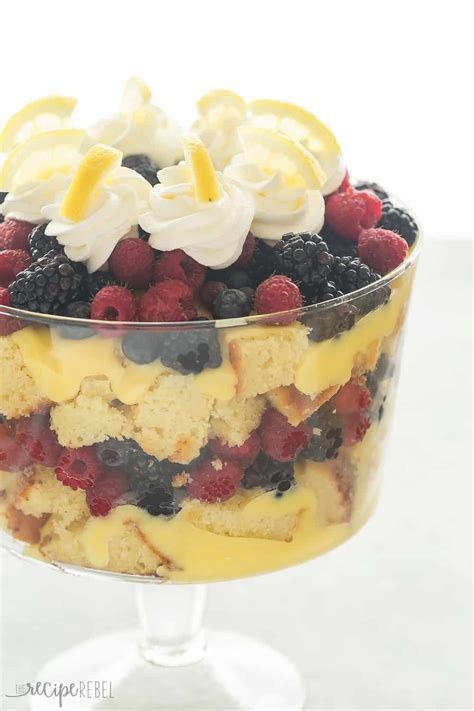 Lemon Berry Trifle The Recipe Critic