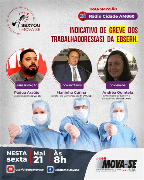 Sextou Mova Se Indicativo De Greve Dos Trabalhadores Da Ebserh Mova Se