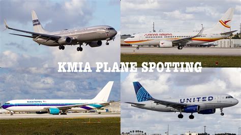 Miami International Airport Kmia Plane Spotting Youtube