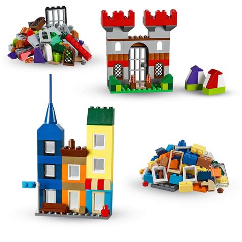 Lego Classic 10698 Large Creative Brick Box Set With Storage Lego Bricks Set Smyths Toys Uk