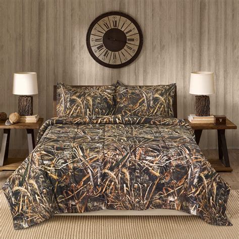 Realtree Max 5 Camo Bedding Comforter Set King Premium