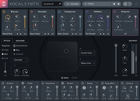 VocalSynth—Vocal Synthesizer Plug-in | iZotope