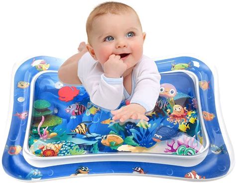 Infinno Inflatable Tummy Time Mat Premium Baby Water Play Mat For