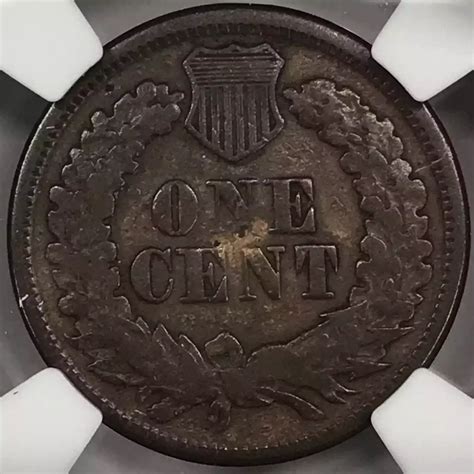 1877 Indian Head Cent Ngc Vg 10 Bn Old Pueblo Coin