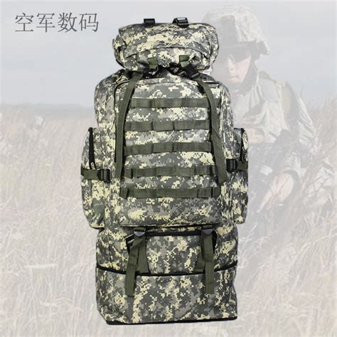 100L Outdoor Camouflage Military Tactical Backpack Waterproof Tear