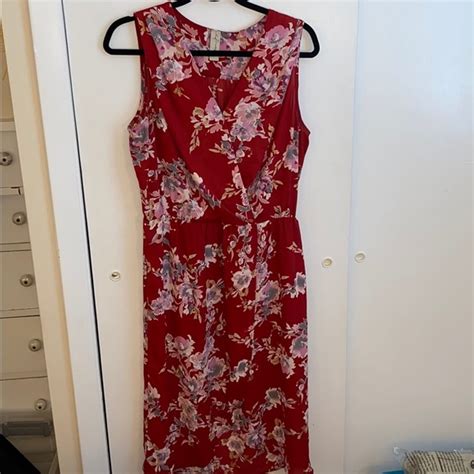 Allison Joy Dresses Allison Joy Red Floral Dress Poshmark