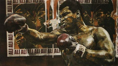 OTHER SPORTS STEPHEN HOLLAND STUDIOS Muhammad Ali Boxing Holland Art