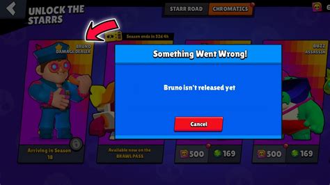 Season New Brawler Bruno Leaked Brawl Stars New Brawler Brawl