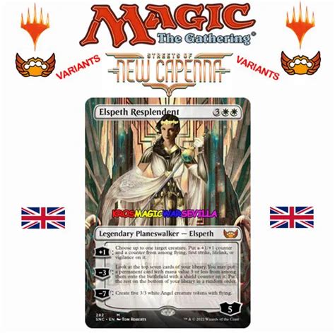 Mtg Elspeth Resplendent V Street New Capenna Variants English Nm