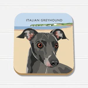 Italian Greyhound Coaster Pug Puffin