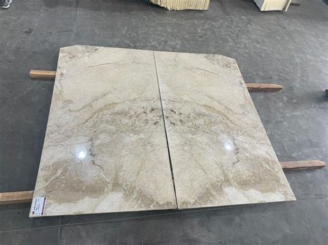 Beige Polished Finish Blue Breccia Marble Slab Thickness Mm At Rs