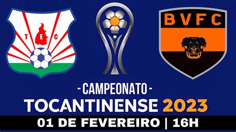 Tocantins X Bela Vista Campeonato Tocantinense Tocantinense Ao