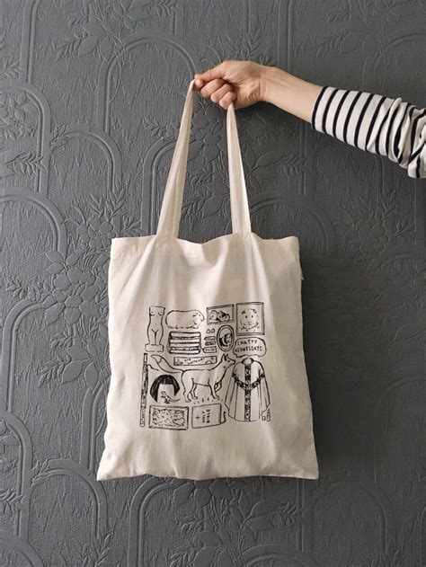 Fleabag Hand Screen Printed Tote Bag Pre Order Etsy Printed Tote Bags