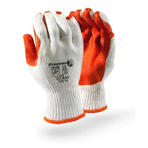 Dromex Glove Rubber Std 7gg Cotton Crochet Liner Gimme Online