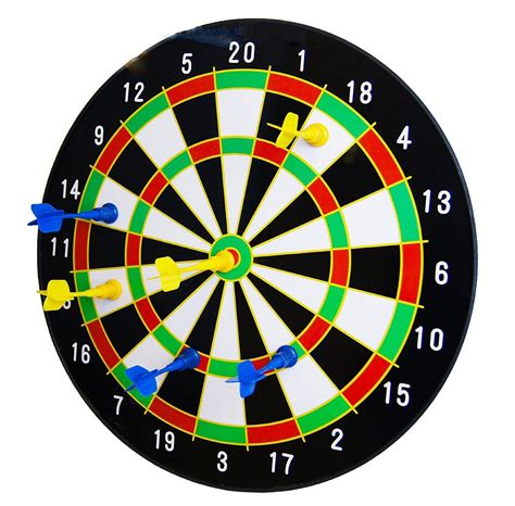 16 Magnetic Dart Board Dartboard With 6 Darts Party Game Set Doink It