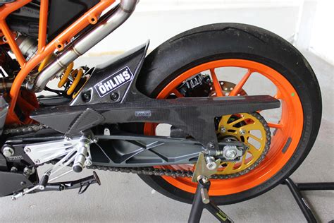 Rear Hugger Chain Guard Carbon KTM Duke And RC 125 200 250 390