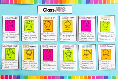 10 Fun Classroom Jobs for Students that Build Responsibility